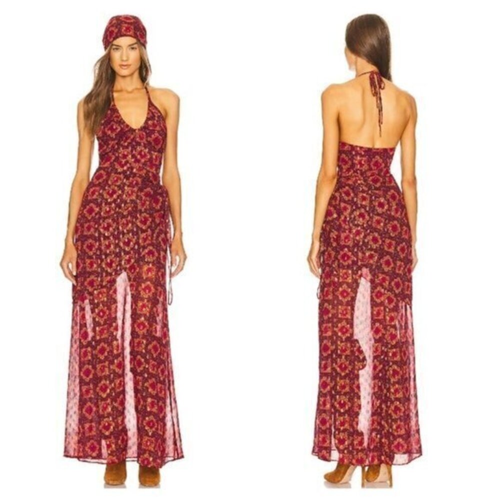 House of Harlow 1960 x REVOLVE Pierra Maxi Dress - Pink Multi